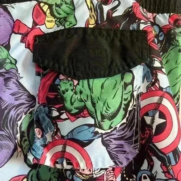 Marvel Avengers Hulk Men's Swim Trunks - Picture 2 of 2